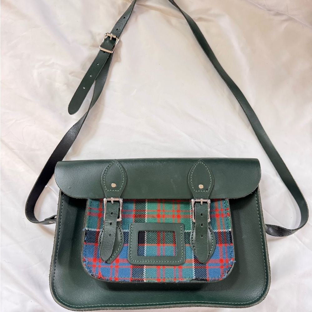 Leather Crossbody Satchel